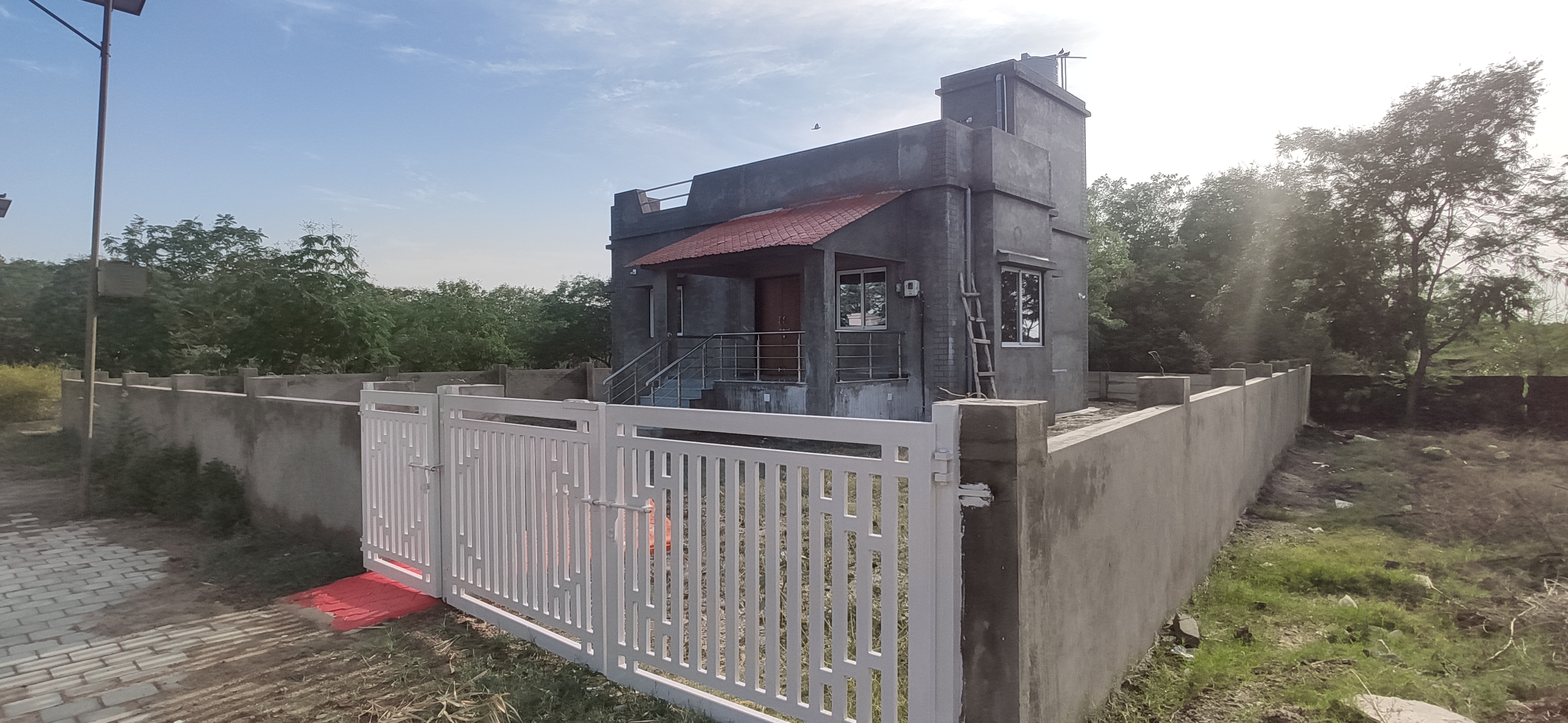 Private Bunglow of Mr.Kiran Desai Suramya Life Space at Sanand - Crystal build squre